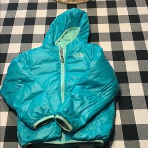 Reversible north face jacket
